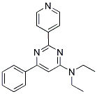 N,N-DIETHYL-6-PHENYL-2-PYRIDIN-4-YLPYRIMIDIN-4-AMINE Struktur