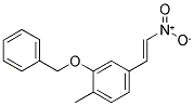 3-BENZYLOXY-4-METHYL-NITROSTYRENE Struktur