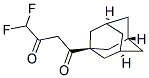 1-ADAMANTAN-1-YL-4,4-DIFLUORO-BUTANE-1,3-DIONE Struktur