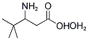 3-AMINO-4,4-DIMETHYLPENTANOIC ACID HYDRATE Struktur