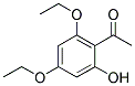 1-(2,4-DIETHOXY-6-HYDROXYPHENYL)ETHANONE Struktur