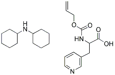 ALOC-BETA-(3-PYRIDYL)-DL-ALA-OH Struktur