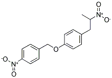 1-(4-(P-NITROBENZYLOXY)PHENYL)-2-NITROPROPANE Struktur