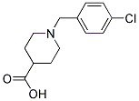 N-(4-CHLOROBENZYL)PIPERIDINE-4-CARBOXYLIC ACID Struktur