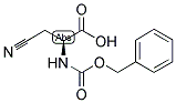 N-ALPHA-CARBOBENZOXY-BETA-CYANO-L-ALANINE Struktur