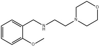 (2-METHOXY-BENZYL)-(2-MORPHOLIN-4-YL-ETHYL)-AMINE Struktur