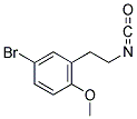 5-BROMO-2-METHOXYPHENETHYL ISOCYANATE Struktur