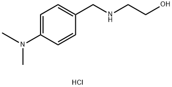 2-(4-DIMETHYLAMINO-BENZYLAMINO)-ETHANOLHYDROCHLORIDE Struktur