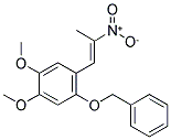 1-(2-BENZYLOXY-4,5-DIMETHOXYPHENYL)-2-NITROPROPENE Struktur