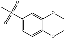 3,4-DIMETHOXYPHENYLMETHYLSULFONE Struktur