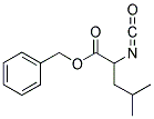 2-ISOCYANATO-4-METHYLPENTANOIC ACID BENZYL ESTER Struktur