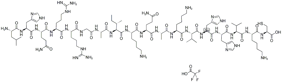 PROTEIN KINASE CTHETA PSEUDOSUBSTRATE TRIFLUOROACETATE SALT Struktur