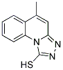 5-METHYL[1,2,4]TRIAZOLO[4,3-A]QUINOLINE-1-THIOL Struktur