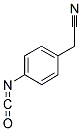 4-ISOCYANATOBENZYL CYANIDE Struktur