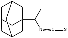 1-(1-ISOTHIOCYANATO-ETHYL)-ADAMANTANE Struktur