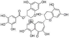 THEAFLAVIN 3'-GALLATE Struktur