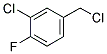 3-CHLORO-4-FLUOROBENZYL CHLORIDE Struktur