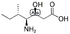 (3S,4S,5S)-4-AMINO-3-HYDROXY-5-METHYLHEPTANOIC ACID Struktur