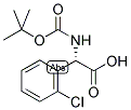 (S)-N-BOC-(2'-CHLOROPHENYL)GLYCINE Struktur