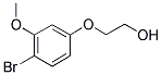 2-(4-BROMO-3-METHOXYPHENYL)OXY-ETHANOL Struktur