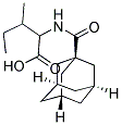 2-[(1-ADAMANTYLCARBONYL)AMINO]-3-METHYLPENTANOIC ACID Struktur