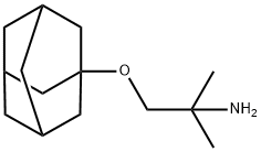 2-(ADAMANTAN-1-YLOXY)-1,1-DIMETHYL-ETHYLAMINE Struktur