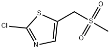 (2-CHLORO-1,3-THIAZOL-5-YL)METHYL METHYL SULFONE Struktur