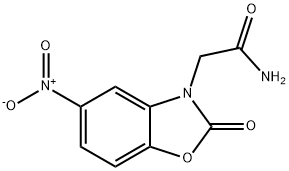 2-[5-NITRO-2-OXO-1,3-BENZOXAZOL-3(2H)-YL]ACETAMIDE Struktur