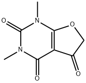 1,3-DIMETHYLFURO[2,3-D]PYRIMIDINE-2,4,5(1H,3H,6H)-TRIONE Struktur