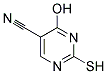 4-HYDROXY-2-SULFANYLPYRIMIDINE-5-CARBONITRILE Struktur