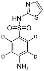 SULFATHIAZOLE-D4 Struktur