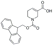 FMOC-1,2,5,6-TETRAHYDROPYRIDINE-3-CARBOXYLIC ACID Struktur