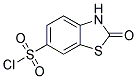 2-OXO-2,3-DIHYDRO-1,3-BENZOTHIAZOLE-6-SULFONYL CHLORIDE Struktur