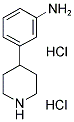 3-(PIPERIDIN-4-YL)BENZENAMINE HYDROCHLORIDE Struktur