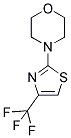 4-[4-(TRIFLUOROMETHYL)-1,3-THIAZOL-2-YL]MORPHOLINE Struktur