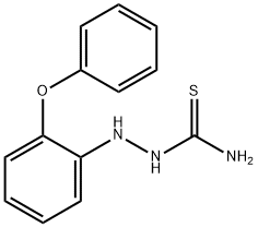 2-(2-PHENOXYPHENYL)-1-HYDRAZINECARBOTHIOAMIDE Struktur