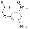 3-(2,2-DIFLUORO-ETHOXY)-5-NITRO-PHENYLAMINE Struktur