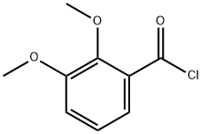 2,3-DIMETHOXY-BENZOYL CHLORIDE Struktur