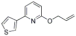 2-(ALLYLOXY)-6-THIEN-3-YLPYRIDINE Struktur