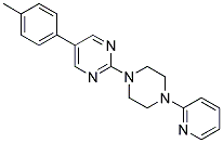 5-(4-METHYLPHENYL)-2-(4-PYRIDIN-2-YLPIPERAZIN-1-YL)PYRIMIDINE Struktur