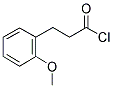 3-(2-METHOXY-PHENYL)-PROPIONYL CHLORIDE Struktur