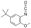 5-TERT-BUTYL-2-METHOXYPHENYL ISOCYANATE Struktur