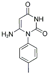 6-AMINO-1-(4-METHYLPHENYL)PYRIMIDINE-2,4(1H,3H)-DIONE Struktur