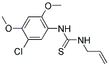 N-ALLYL-N'-(5-CHLORO-2,4-DIMETHOXYPHENYL)THIOUREA Struktur