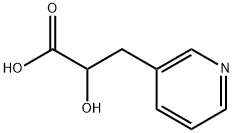 (RS)-2-HYDROXY-3-(3-PYRIDYL)-PROPIONIC ACID Struktur