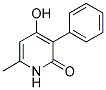 4-HYDROXY-6-METHYL-3-PHENYLPYRIDIN-2(1H)-ONE Struktur