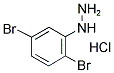 2,4-DIBROMOPHENYLHYDRAZINE HYDROCHLORIDE Struktur