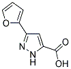 5-FURAN-2-YL-2H-PYRAZOLE-3-CARBOXYLIC ACID Struktur