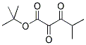 4-METHYL-2,3-DIOXO-PENTANOIC ACID TERT-BUTYL ESTER Struktur