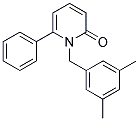 1-(3,5-DIMETHYLBENZYL)-6-PHENYLPYRIDIN-2(1H)-ONE Struktur